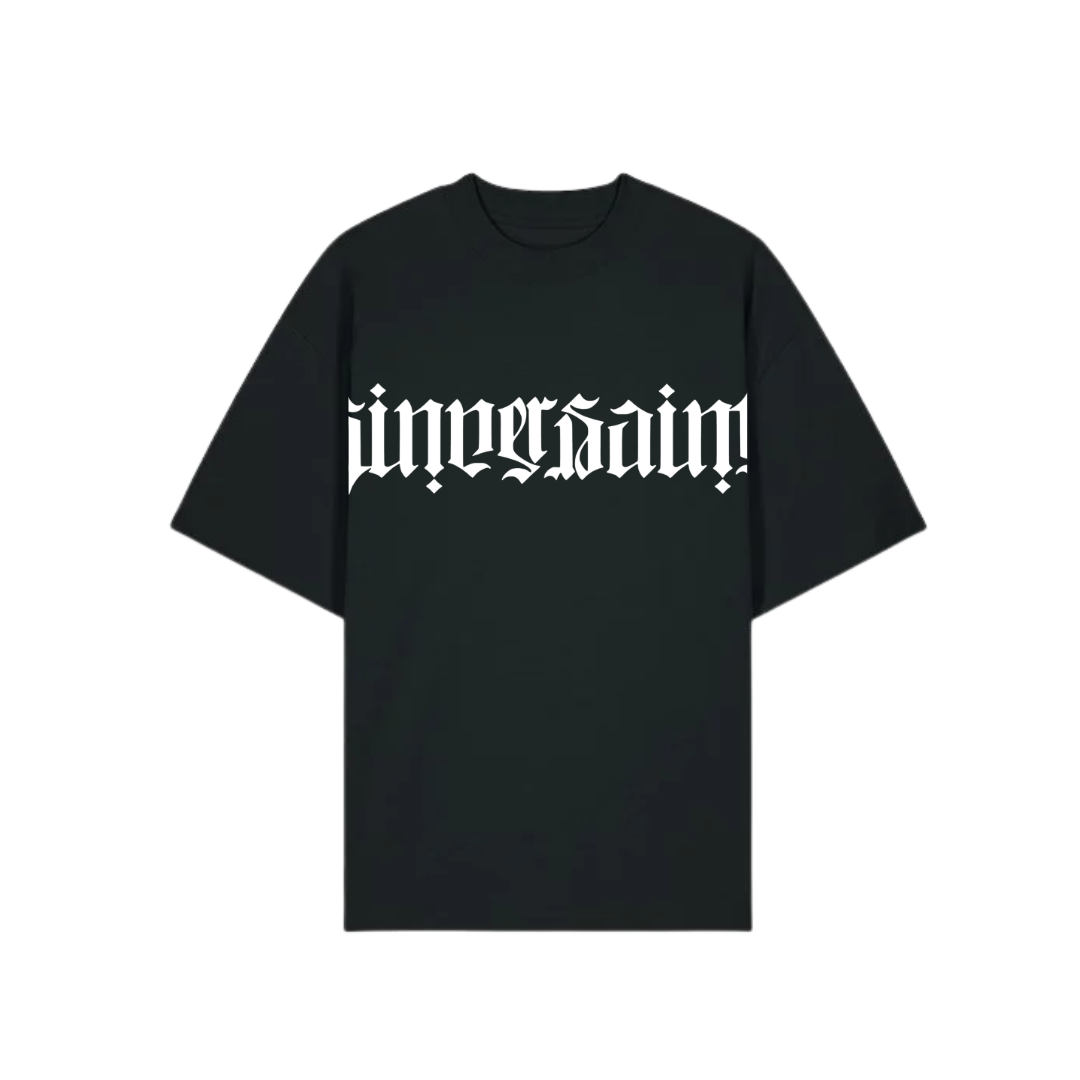 Sinner Saint Wrap Heavy Streetwear Tee