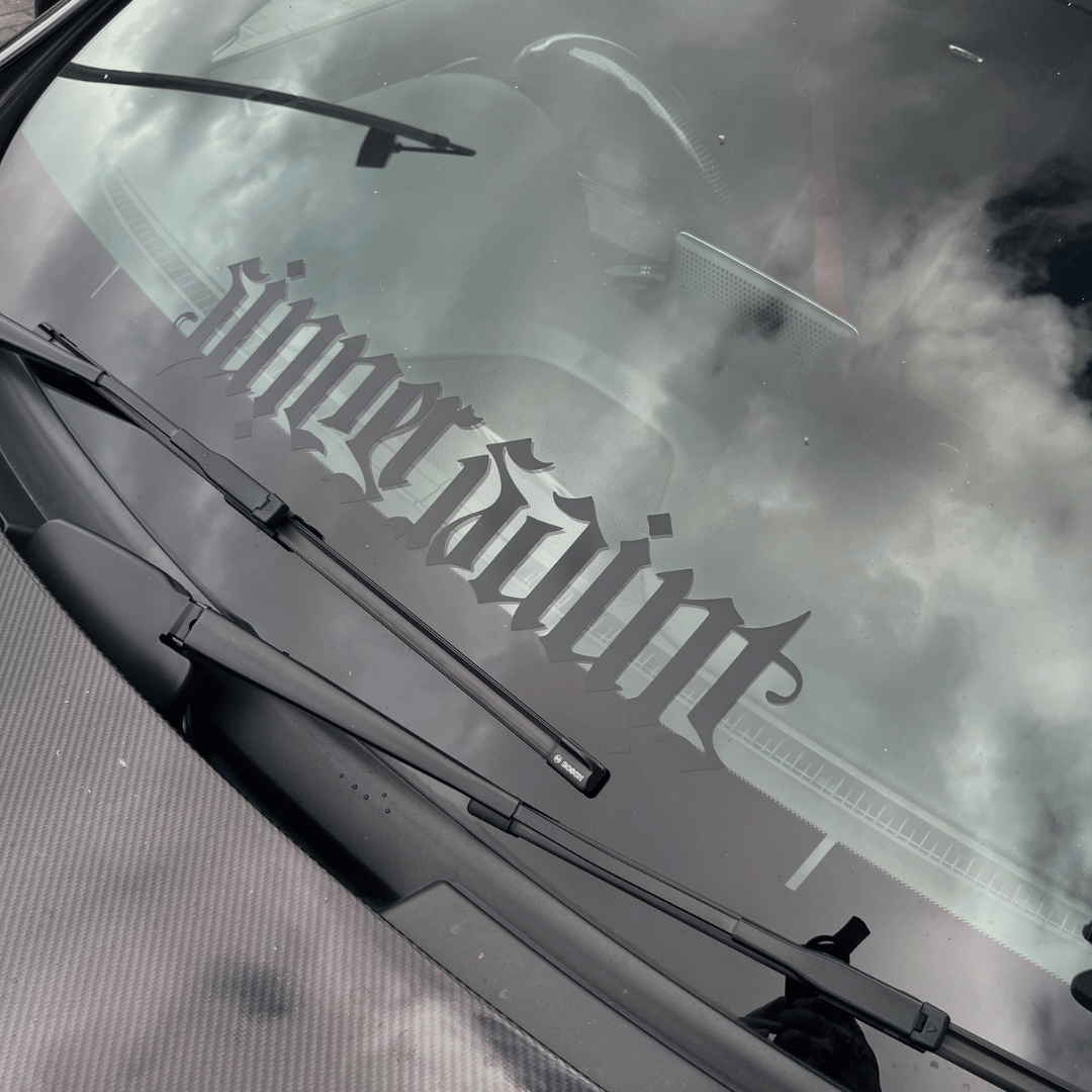 Gothic Ambigram Banner